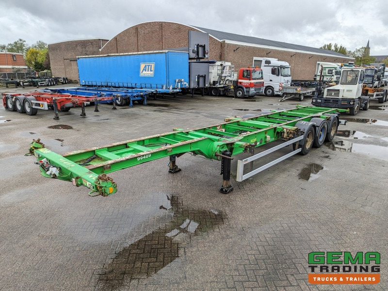Lecitrailer 3E20-PC.HC 3-Assen BPW Lift-As - 4800kg - 1x 20FT 2x20FT 1x30FT 1x40FT (O1774) - Poluprikolica za prevoz kontejnera/ Poluprikolica sa promenjivim sandukom: slika 2 Lecitrailer 3E20-PC.HC 3-Assen BPW Lift-As - 4800kg - 1x 20FT 2x20FT 1x30FT 1x40FT (O1774) - Poluprikolica za prevoz kontejnera/ Poluprikolica sa promenjivim sandukom: slika 2