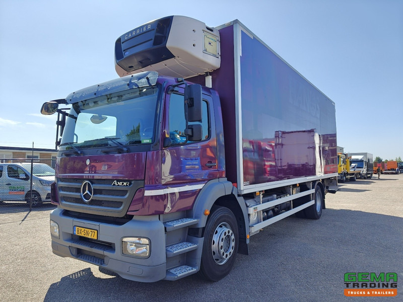 Mercedes-Benz AXOR 1824 L 4x2 Dagcab Euro5 - Koel-Vriesbak 7.5M - Carrier Supra 950MT + Laadklep 2000KG - Zijdeuren - Hladnjača: slika 1 Mercedes-Benz AXOR 1824 L 4x2 Dagcab Euro5 - Koel-Vriesbak 7.5M - Carrier Supra 950MT + Laadklep 2000KG - Zijdeuren - Hladnjača: slika 1