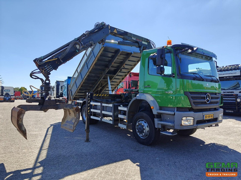 Mercedes-Benz AXOR 1829 AK 4x4 Dagcab Euro5 - Kipper + Terex 105.2 - RadioGrafisch - NaafReductie - Istovarivač, Kamion sa dizalicom: slika 4 Mercedes-Benz AXOR 1829 AK 4x4 Dagcab Euro5 - Kipper + Terex 105.2 - RadioGrafisch - NaafReductie - Istovarivač, Kamion sa dizalicom: slika 4