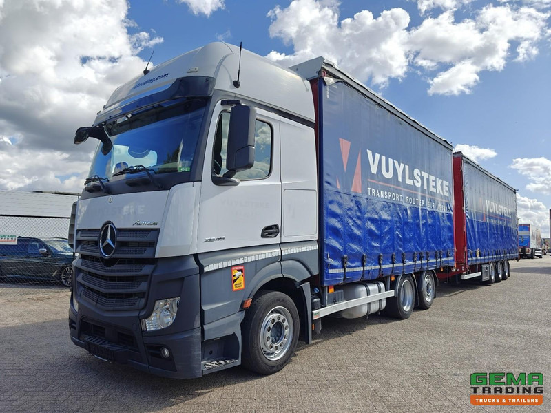 Mercedes-Benz Actros 2645 6x2 Gigaspace Euro6 + 3Axle Trailer - 115m³ VolumeCombi - Dubbele Tanks - Moffet Aansluiting - HH Vloer - SMARTTacho V2 - Kamion sa zatvorenim sandukom: slika 1 Mercedes-Benz Actros 2645 6x2 Gigaspace Euro6 + 3Axle Trailer - 115m³ VolumeCombi - Dubbele Tanks - Moffet Aansluiting - HH Vloer - SMARTTacho V2 - Kamion sa zatvorenim sandukom: slika 1