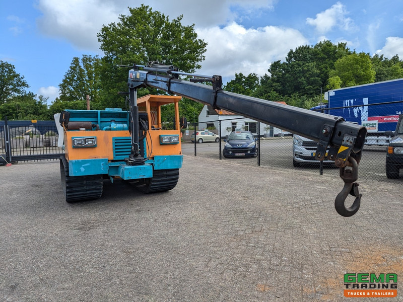 Morooka MST-1100 Rupsdumper / Werktuigdrager - Platte kiepbak + Hiab 026 T3 Kraan - Komatsu 6Cil - Kiper: slika 4 Morooka MST-1100 Rupsdumper / Werktuigdrager - Platte kiepbak + Hiab 026 T3 Kraan - Komatsu 6Cil - Kiper: slika 4