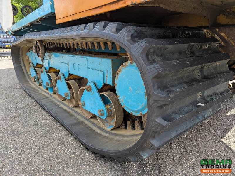 Kiper Morooka MST-1100 Rupsdumper / Werktuigdrager - Platte kiepbak + Hiab 026 T3 Kraan - Komatsu 6Cil: slika 13