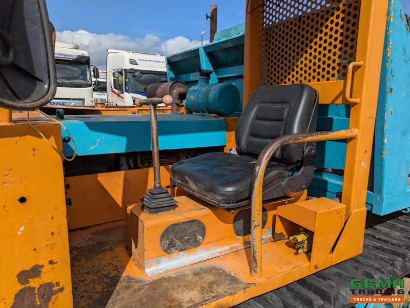 Kiper Morooka MST-1100 Rupsdumper / Werktuigdrager - Platte kiepbak + Hiab 026 T3 Kraan - Komatsu 6Cil: slika 8