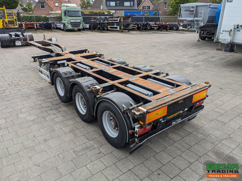 Pacton T3-010 3-Assen SAF - MULTI - Trommelremmen - LiftAs - 3x Uitschuifbaar - Poluprikolica za prevoz kontejnera/ Poluprikolica sa promenjivim sandukom: slika 4 Pacton T3-010 3-Assen SAF - MULTI - Trommelremmen - LiftAs - 3x Uitschuifbaar - Poluprikolica za prevoz kontejnera/ Poluprikolica sa promenjivim sandukom: slika 4