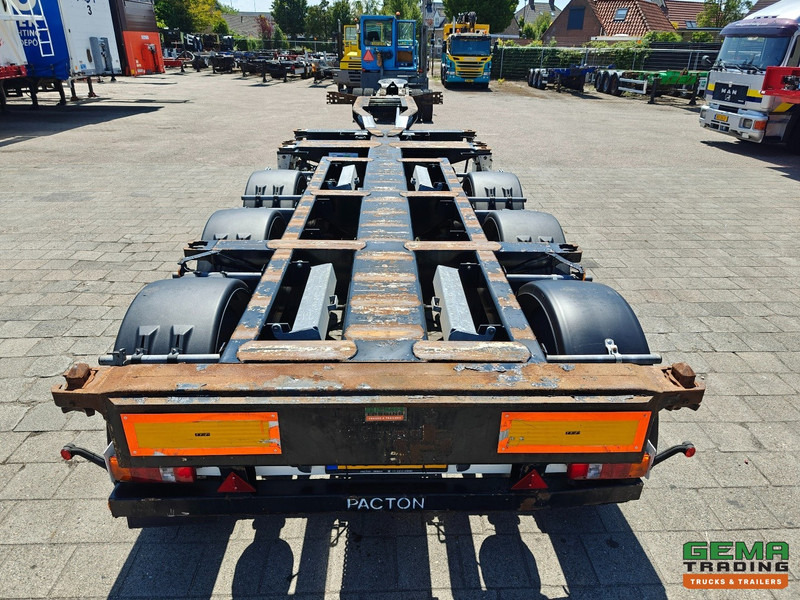 Pacton T3-010 3-Assen SAF - MULTI - Trommelremmen - LiftAs - 3x Uitschuifbaar - Poluprikolica za prevoz kontejnera/ Poluprikolica sa promenjivim sandukom: slika 5 Pacton T3-010 3-Assen SAF - MULTI - Trommelremmen - LiftAs - 3x Uitschuifbaar - Poluprikolica za prevoz kontejnera/ Poluprikolica sa promenjivim sandukom: slika 5