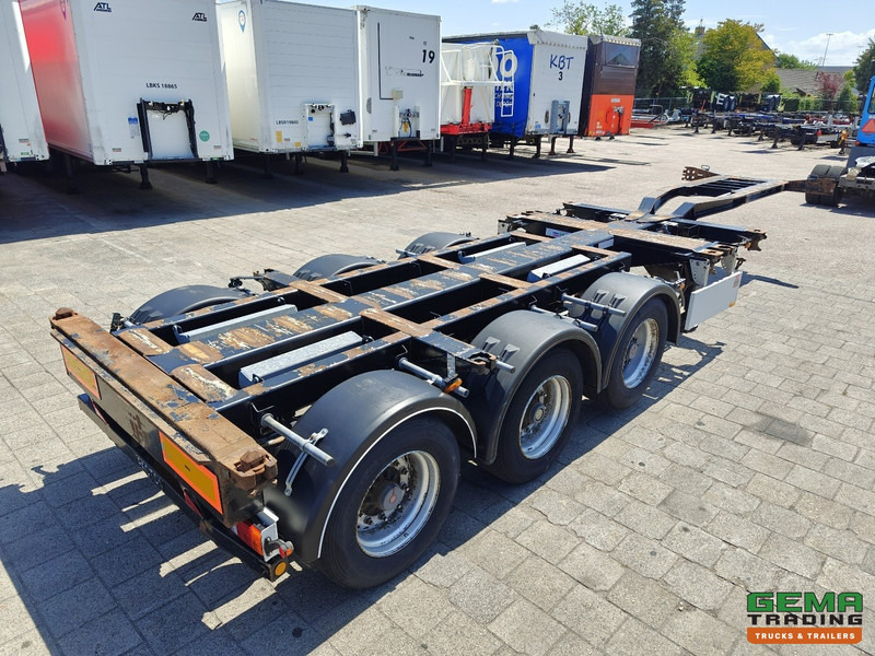 Pacton T3-010 3-Assen SAF - MULTI - Trommelremmen - LiftAs - 3x Uitschuifbaar - Poluprikolica za prevoz kontejnera/ Poluprikolica sa promenjivim sandukom: slika 3 Pacton T3-010 3-Assen SAF - MULTI - Trommelremmen - LiftAs - 3x Uitschuifbaar - Poluprikolica za prevoz kontejnera/ Poluprikolica sa promenjivim sandukom: slika 3