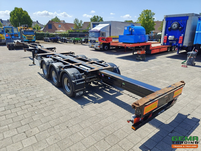Pacton T3-010 3-Assen SAF - MULTI - Trommelremmen - LiftAs - 3x Uitschuifbaar - Poluprikolica za prevoz kontejnera/ Poluprikolica sa promenjivim sandukom: slika 4 Pacton T3-010 3-Assen SAF - MULTI - Trommelremmen - LiftAs - 3x Uitschuifbaar - Poluprikolica za prevoz kontejnera/ Poluprikolica sa promenjivim sandukom: slika 4