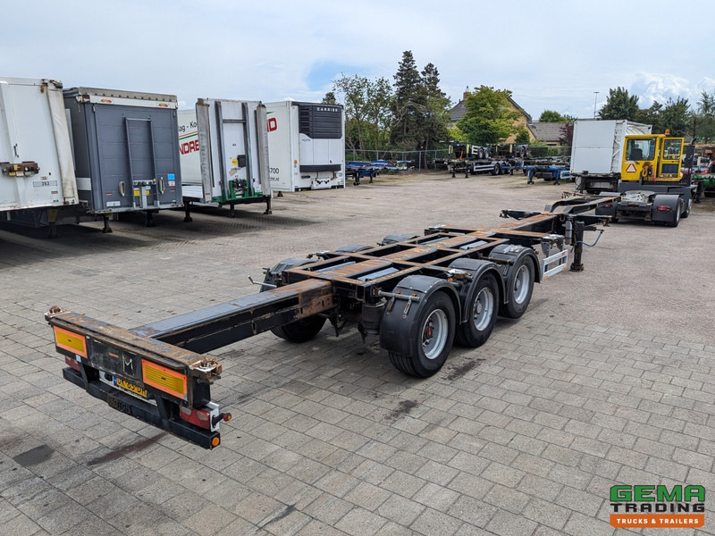 Pacton T3-010 3-Assen SAF - MULTI - Trommelremmen - LiftAs - 3x Uitschuifbaar - Poluprikolica za prevoz kontejnera/ Poluprikolica sa promenjivim sandukom: slika 3 Pacton T3-010 3-Assen SAF - MULTI - Trommelremmen - LiftAs - 3x Uitschuifbaar - Poluprikolica za prevoz kontejnera/ Poluprikolica sa promenjivim sandukom: slika 3