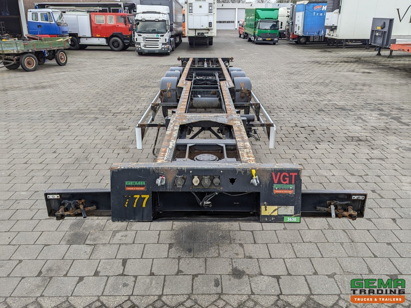 Poluprikolica za prevoz kontejnera/ Poluprikolica sa promenjivim sandukom Renders ROC 12.27 CC 3-Assen MB - Schijfremmen - Achterschuiver - 40/45FT: slika 8