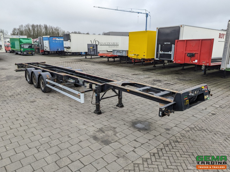 Poluprikolica za prevoz kontejnera/ Poluprikolica sa promenjivim sandukom Renders ROC 12.27 CC 3-Assen MB - Schijfremmen - Achterschuiver - 40/45FT: slika 7