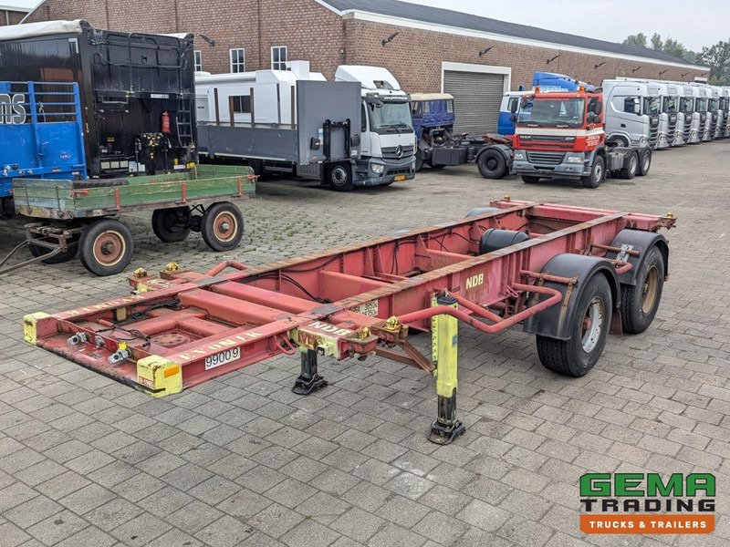 SHLADOT SD-901M 20FT 2-Assen ROR DrumBrakes - Steel Suspension - 20 units in Stock (O1985) - Poluprikolica za prevoz kontejnera/ Poluprikolica sa promenjivim sandukom: slika 1 SHLADOT SD-901M 20FT 2-Assen ROR DrumBrakes - Steel Suspension - 20 units in Stock (O1985) - Poluprikolica za prevoz kontejnera/ Poluprikolica sa promenjivim sandukom: slika 1