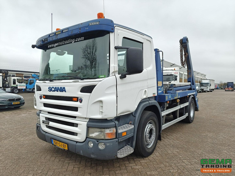 Scania P360 4x2 Dagcab Euro5 - Vollucht - HyvaLift PortaalarmSysteem 14T - Rockinger Vangmuil - 05/2026 APK - Kamion za utovaranje kontejnera: slika 1 Scania P360 4x2 Dagcab Euro5 - Vollucht - HyvaLift PortaalarmSysteem 14T - Rockinger Vangmuil - 05/2026 APK - Kamion za utovaranje kontejnera: slika 1