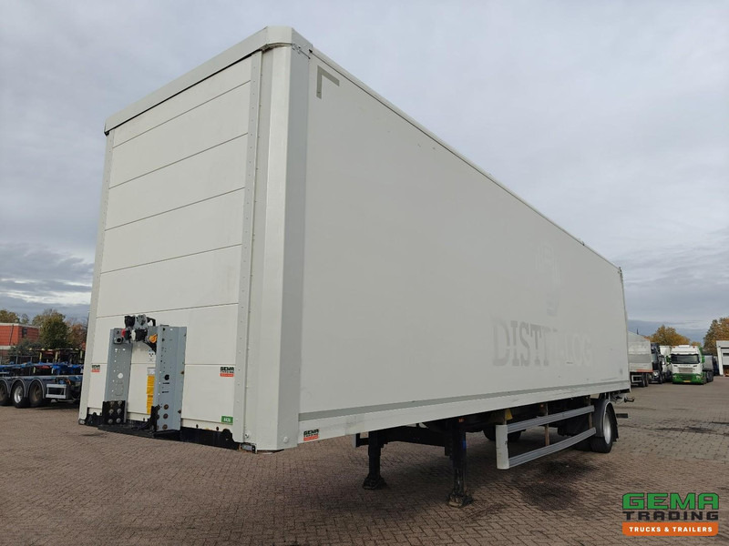 System Tailer GSTFS 10 1-As SAF - CITY - StuurAs - Gesloten opbouw 11.10m + Laadklep 2500KG - Accubak - Poluprikolica sa zatvorenim sandukom: slika 1 System Tailer GSTFS 10 1-As SAF - CITY - StuurAs - Gesloten opbouw 11.10m + Laadklep 2500KG - Accubak - Poluprikolica sa zatvorenim sandukom: slika 1