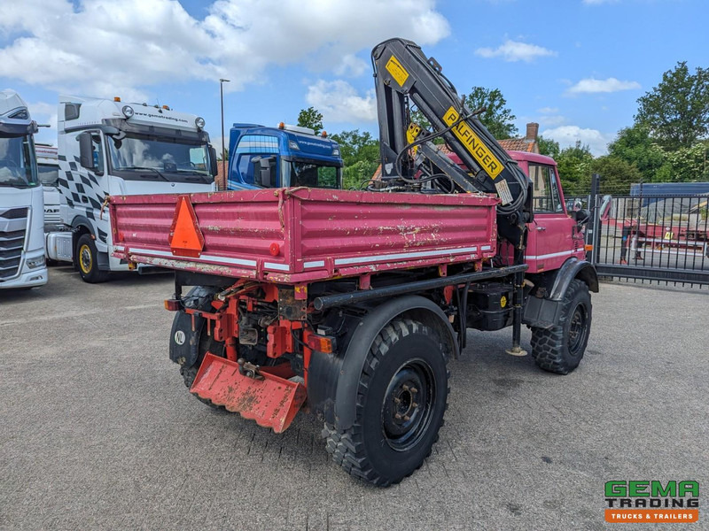 Unimog 416/U1100 4x4 - Hiab PK4600A - Open laadbak - Lier - Vangmuil/trekhaak - Mercedes Benz - Kamion sa dizalicom: slika 5 Unimog 416/U1100 4x4 - Hiab PK4600A - Open laadbak - Lier - Vangmuil/trekhaak - Mercedes Benz - Kamion sa dizalicom: slika 5
