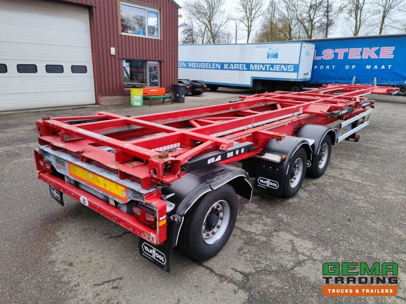Van Hool A3C002 StuurasAs - 2x 20FT Frames - All Connections (O826) - Poluprikolica za prevoz kontejnera/ Poluprikolica sa promenjivim sandukom: slika 1 Van Hool A3C002 StuurasAs - 2x 20FT Frames - All Connections (O826) - Poluprikolica za prevoz kontejnera/ Poluprikolica sa promenjivim sandukom: slika 1