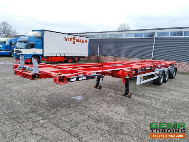 Van Hool A3C002 StuurasAs - 2x 20FT Frames - All Connections (O826) - Poluprikolica za prevoz kontejnera/ Poluprikolica sa promenjivim sandukom: slika 3 Van Hool A3C002 StuurasAs - 2x 20FT Frames - All Connections (O826) - Poluprikolica za prevoz kontejnera/ Poluprikolica sa promenjivim sandukom: slika 3