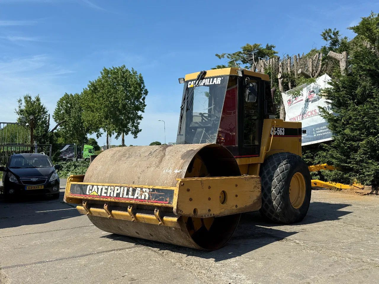 CAT CS 563 Roller with vibration - Kompaktor: slika 2 CAT CS 563 Roller with vibration - Kompaktor: slika 2