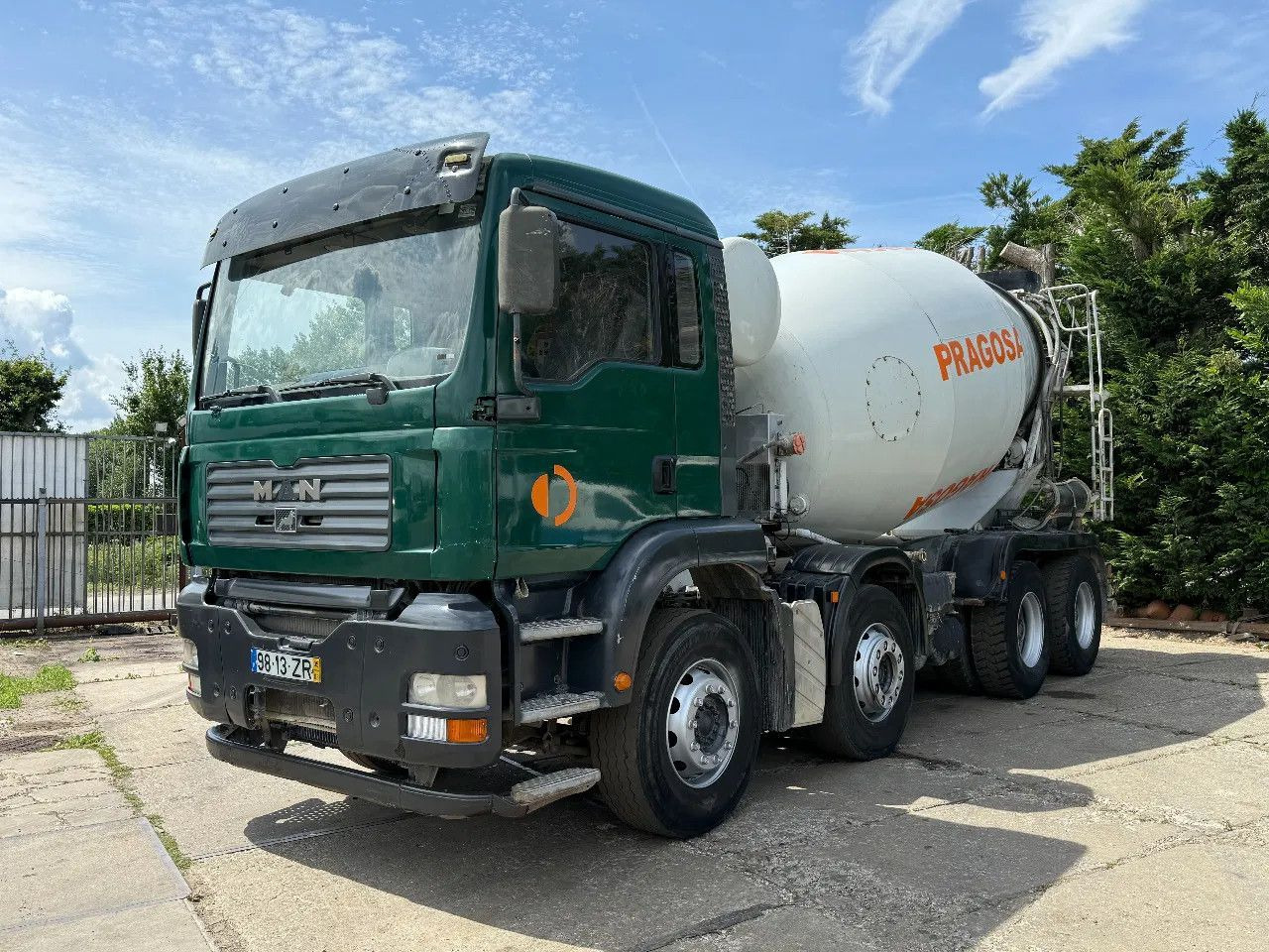MAN TGA 35.360 8X4 CIFA Beton Mixer Spring/Spring ZF - Mikser za beton: slika 2 MAN TGA 35.360 8X4 CIFA Beton Mixer Spring/Spring ZF - Mikser za beton: slika 2
