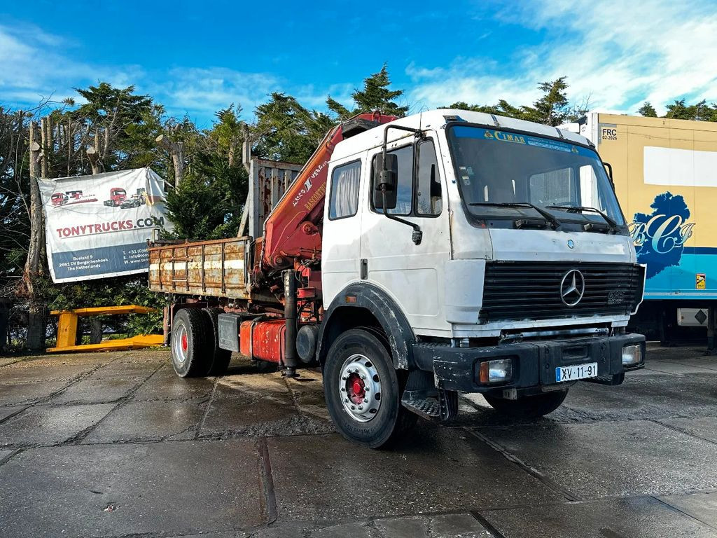 Mercedes-Benz SK 1935 V8 4X2 Tipper Spring/Spring AMCO V825 9T - Istovarivač, Kamion sa dizalicom: slika 1 Mercedes-Benz SK 1935 V8 4X2 Tipper Spring/Spring AMCO V825 9T - Istovarivač, Kamion sa dizalicom: slika 1