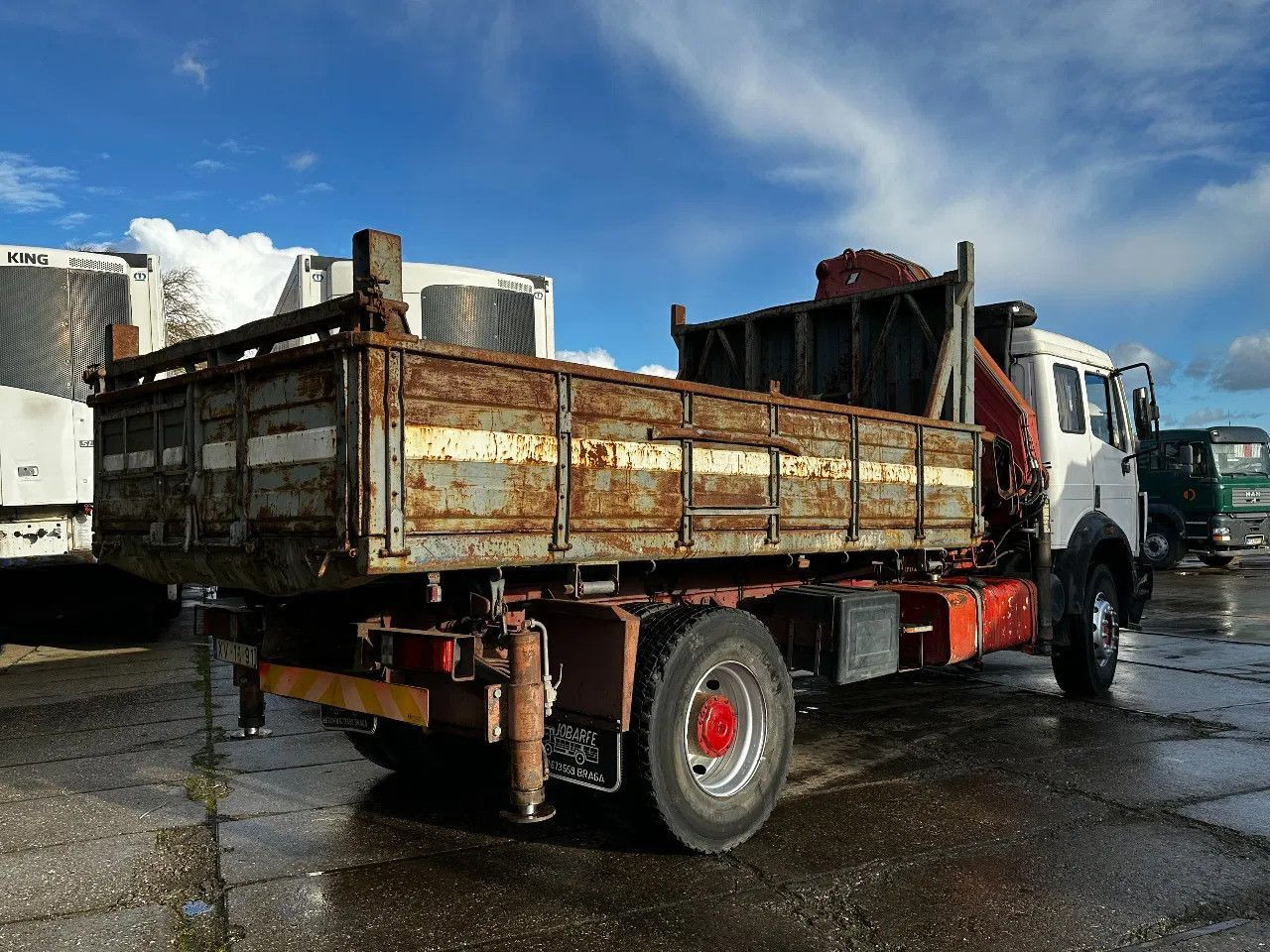Mercedes-Benz SK 1935 V8 4X2 Tipper Spring/Spring AMCO V825 9T Mercedes-Benz SK 1935 V8 4X2 Tipper Spring/Spring AMCO V825 9T - Istovarivač, Kamion sa dizalicom: slika 4 Mercedes-Benz SK 1935 V8 4X2 Tipper Spring/Spring AMCO V825 9T Mercedes-Benz SK 1935 V8 4X2 Tipper Spring/Spring AMCO V825 9T - Istovarivač, Kamion sa dizalicom: slika 4