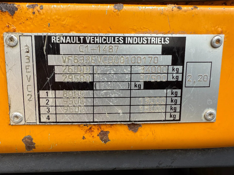 Istovarivač Renault Kerax 400 6X6 Tipper Spring/spring ZF Man Gear EURO 2: slika 15