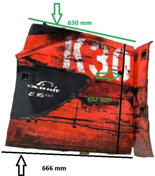 Door assy. for Linde 386-02 - Ram/ Šasija za Oprema za rukovanje materijalima: slika 2 Door assy. for Linde 386-02 - Ram/ Šasija za Oprema za rukovanje materijalima: slika 2