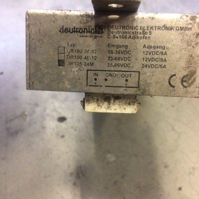 Electronic equipment - Električni sistem za Oprema za rukovanje materijalima: slika 4 Electronic equipment - Električni sistem za Oprema za rukovanje materijalima: slika 4