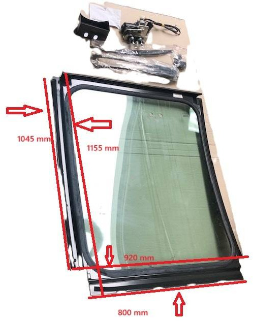 Front window for Nissan - Staklo i delovi za Oprema za rukovanje materijalima: slika 2 Front window for Nissan - Staklo i delovi za Oprema za rukovanje materijalima: slika 2