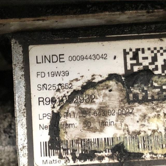 Hydraulic pump for Linde 386-02 - Upravljačka pumpa za Oprema za rukovanje materijalima: slika 4 Hydraulic pump for Linde 386-02 - Upravljačka pumpa za Oprema za rukovanje materijalima: slika 4