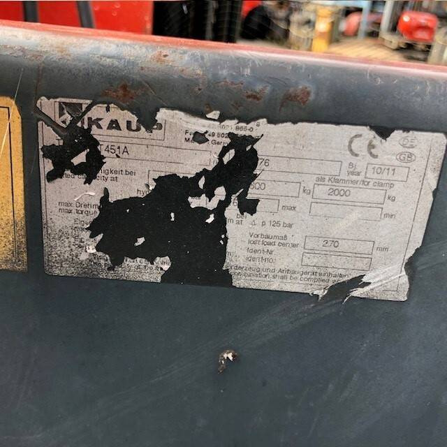 Kaup 360°Rotator fork clamp - Stezaljka: slika 3 Kaup 360°Rotator fork clamp - Stezaljka: slika 3