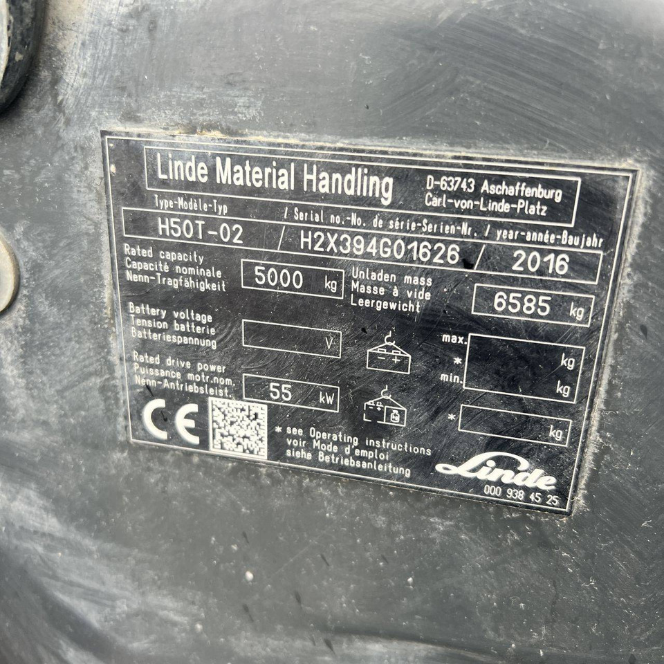 Gasni viljuškar Linde H50T-02 (394) EVO: slika 19 Gasni viljuškar Linde H50T-02 (394) EVO: slika 19