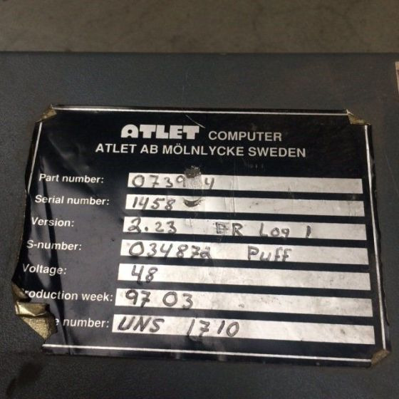 Motor controller for Atlet UNS - Upravljačka jedinica za Oprema za rukovanje materijalima: slika 1 Motor controller for Atlet UNS - Upravljačka jedinica za Oprema za rukovanje materijalima: slika 1