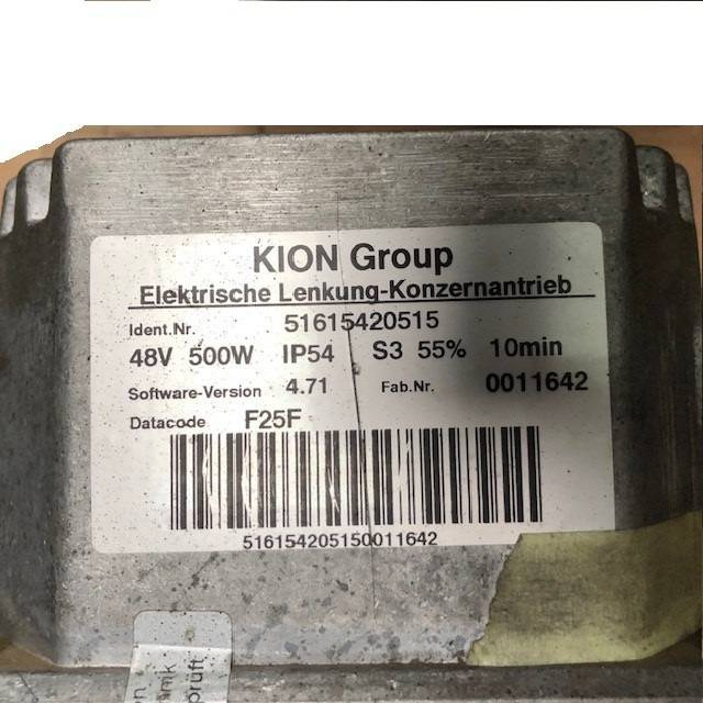 Steering motor - Upravljački sistem za Oprema za rukovanje materijalima: slika 5 Steering motor - Upravljački sistem za Oprema za rukovanje materijalima: slika 5