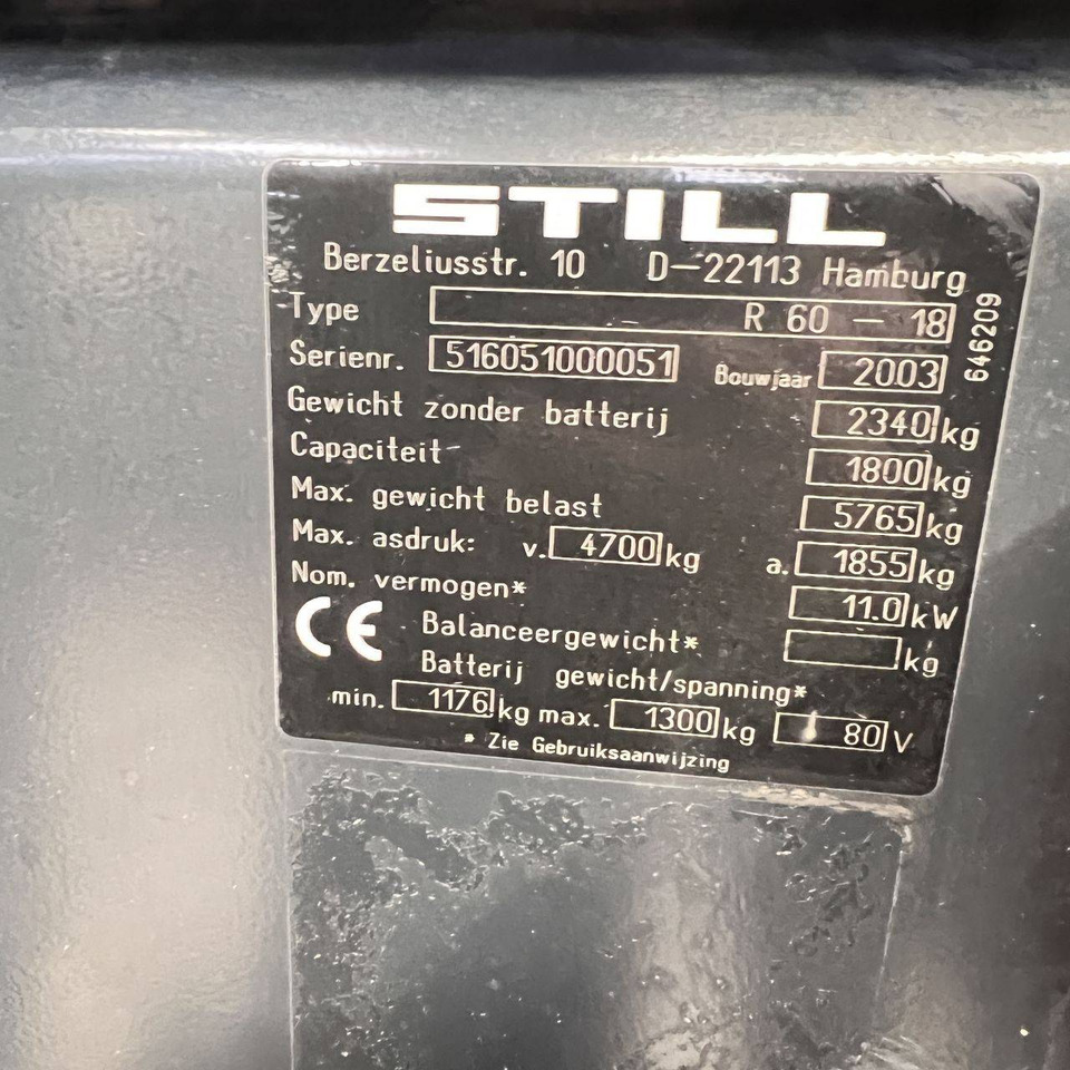 Električni viljuškar Still R60-18: slika 19