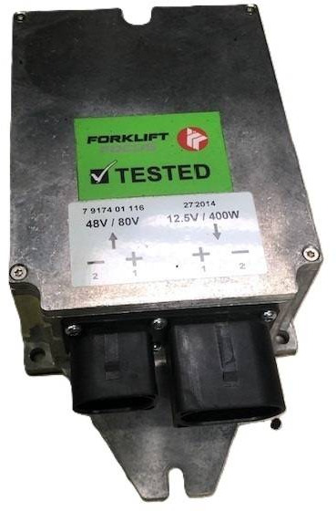 Voltage transformer 400W/48-80V - Električni sistem za Oprema za rukovanje materijalima: slika 1 Voltage transformer 400W/48-80V - Električni sistem za Oprema za rukovanje materijalima: slika 1