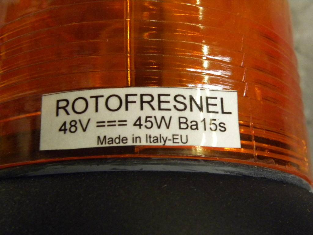 Warning light Rotofresnel - Svetla/ Osvetljenje za Oprema za rukovanje materijalima: slika 3 Warning light Rotofresnel - Svetla/ Osvetljenje za Oprema za rukovanje materijalima: slika 3
