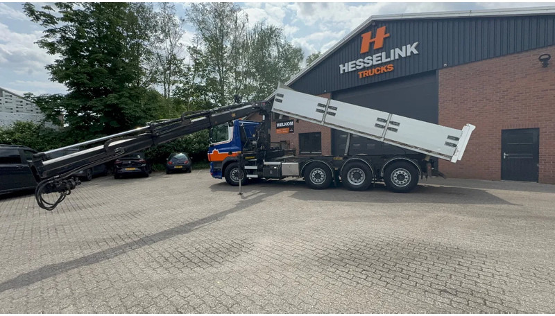 DAF CF 85.360 8X2 3 Zijdige kipper HIAB 16 t/m kraan AHK Top condition - Istovarivač, Kamion sa dizalicom: slika 3 DAF CF 85.360 8X2 3 Zijdige kipper HIAB 16 t/m kraan AHK Top condition - Istovarivač, Kamion sa dizalicom: slika 3