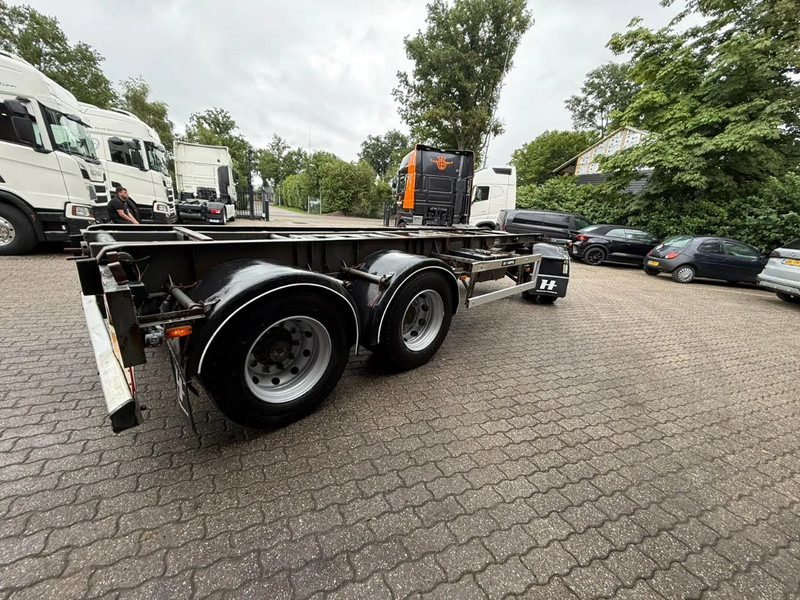 GS Meppel 28T Kiepende containeraanhangwagen! 640cm systeemlengte Centrale smering - Poluprikolica za prevoz kontejnera/ Poluprikolica sa promenjivim sandukom: slika 3 GS Meppel 28T Kiepende containeraanhangwagen! 640cm systeemlengte Centrale smering - Poluprikolica za prevoz kontejnera/ Poluprikolica sa promenjivim sandukom: slika 3