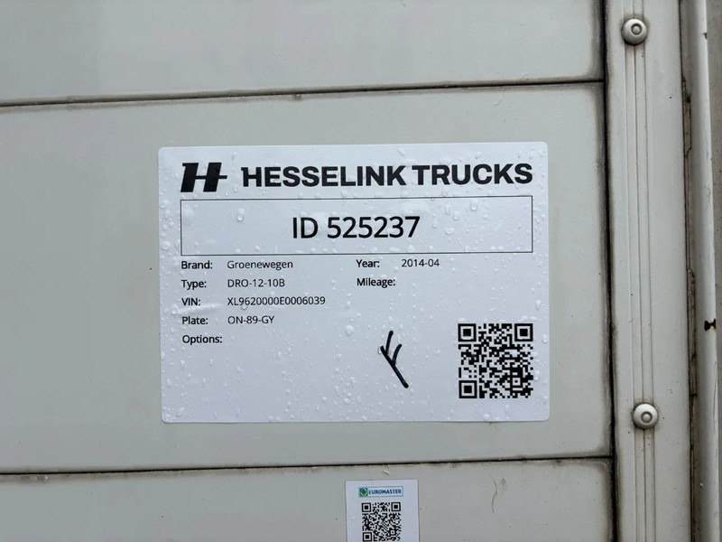 Groenewegen 11M City-trailer Stuuras Dhollandia Laadklep 2000KG APK/TUV 08-04-2026 Groenewegen 11M City-trailer Stuuras Dhollandia Laadklep 2000KG APK/TUV 08-04-2026: slika 8