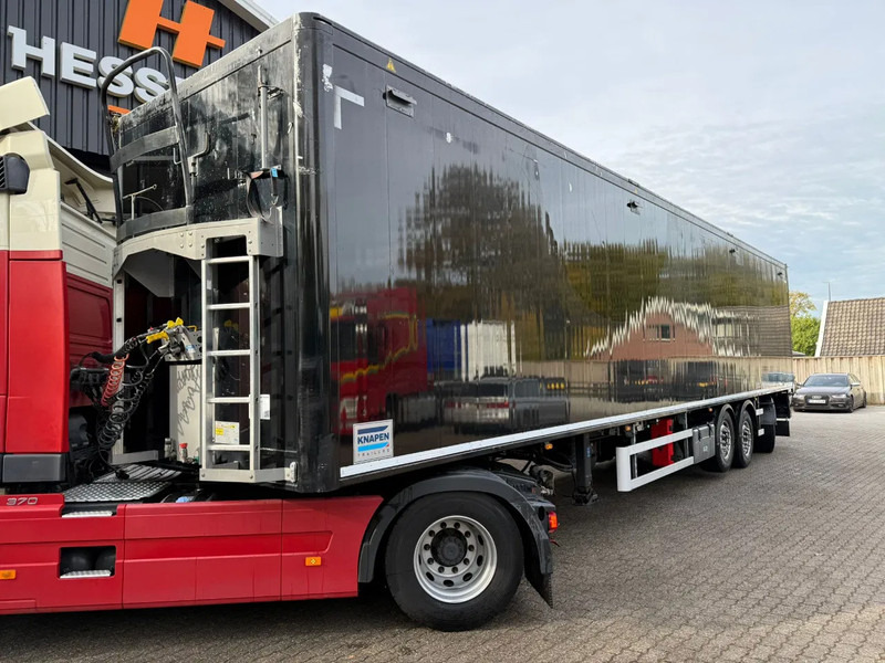 Knapen Trailers K200 85m3 Stuuras/Lenkachse Cargo Floor 10MM Alcoa Liftas - Poluprikolica sa pokretnim podom: slika 1 Knapen Trailers K200 85m3 Stuuras/Lenkachse Cargo Floor 10MM Alcoa Liftas - Poluprikolica sa pokretnim podom: slika 1