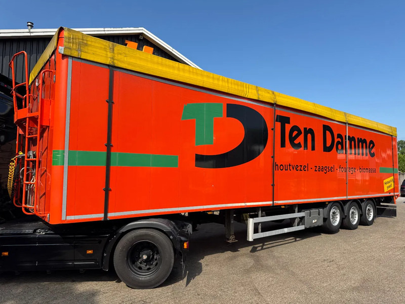 Knapen Trailers K200 93m3 10MM Cargo floor Liftas, very good condition - Poluprikolica sa pokretnim podom: slika 1 Knapen Trailers K200 93m3 10MM Cargo floor Liftas, very good condition - Poluprikolica sa pokretnim podom: slika 1