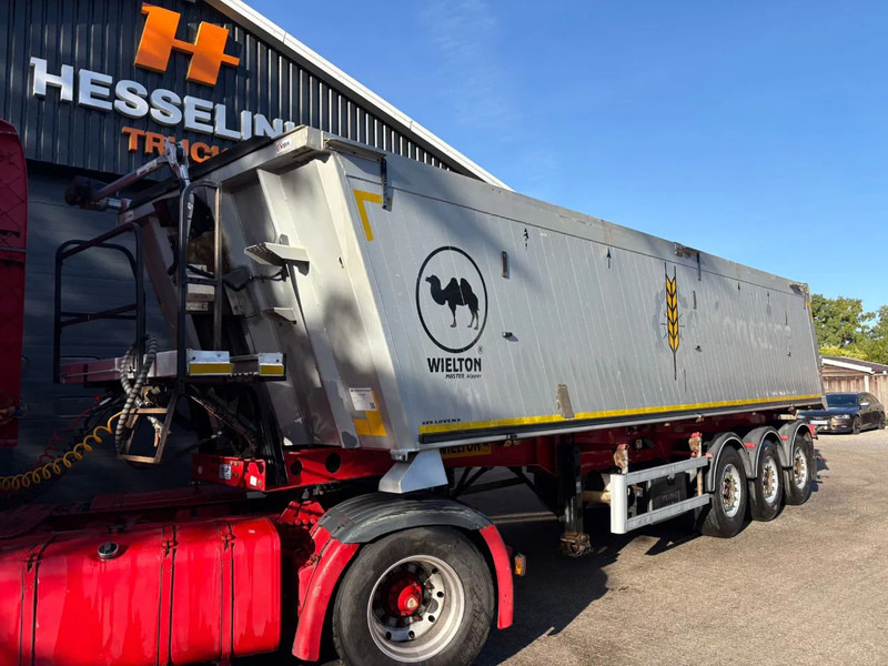 Wielton 45m3 Kipper Liftas Automatisch afdekzeil SAF Schijfremmen APK 12-2025 - Poluprikolica istovarivača: slika 1 Wielton 45m3 Kipper Liftas Automatisch afdekzeil SAF Schijfremmen APK 12-2025 - Poluprikolica istovarivača: slika 1