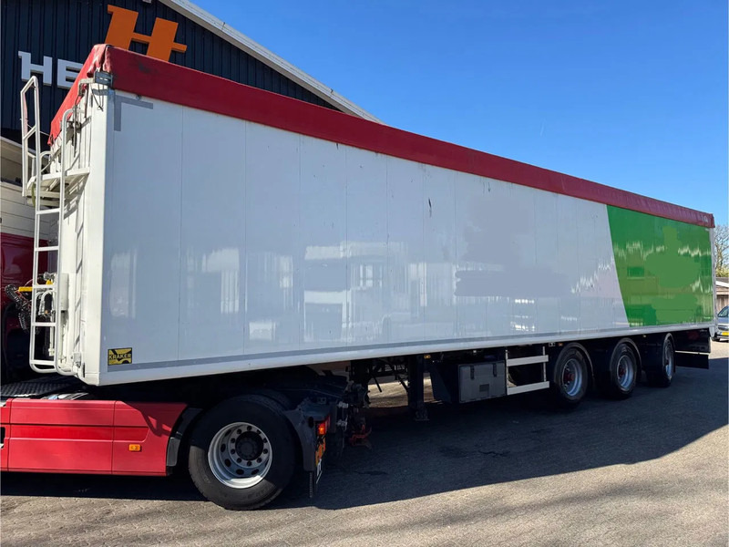 Kraker 90m3 Cargo Floor 10MM Stuuras Lenkachse Liftachse Nieuwe APK/TUV - Poluprikolica sa pokretnim podom: slika 1 Kraker 90m3 Cargo Floor 10MM Stuuras Lenkachse Liftachse Nieuwe APK/TUV - Poluprikolica sa pokretnim podom: slika 1