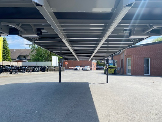 Krone BDF-System, 7.450 mm lang, Portaltüren, RAL 7037 Staubgrau - Promenjivo telo - sanduk: slika 4 Krone BDF-System, 7.450 mm lang, Portaltüren, RAL 7037 Staubgrau - Promenjivo telo - sanduk: slika 4