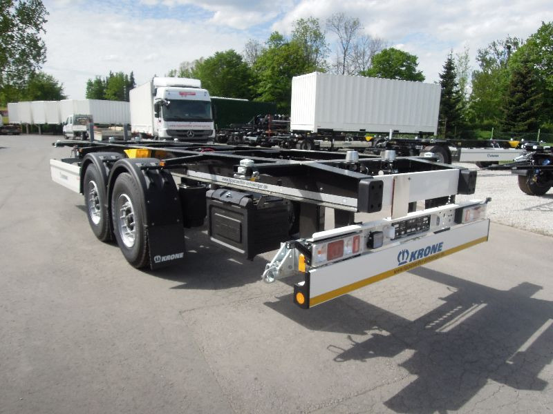Krone BDF-System, Standard mit Liftachse, ohne Zulassung - Prikolica za prevoz kontejnera/ Prikolica sa promenjivim sandukom: slika 1 Krone BDF-System, Standard mit Liftachse, ohne Zulassung - Prikolica za prevoz kontejnera/ Prikolica sa promenjivim sandukom: slika 1