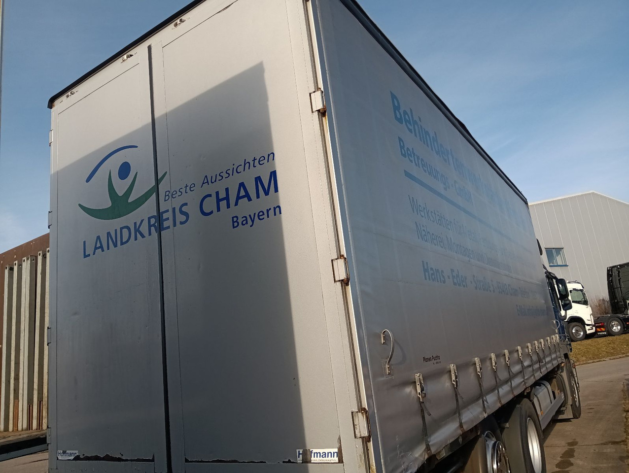 Promenjivo telo sa ceradom Hofmann 2xWB2205 C745 9/2007 Hubdach,Curtainsider,Edscha Hofmann 2xWB2205 C745 9/2007 Hubdach,Curtainsider,Edscha: slika 7