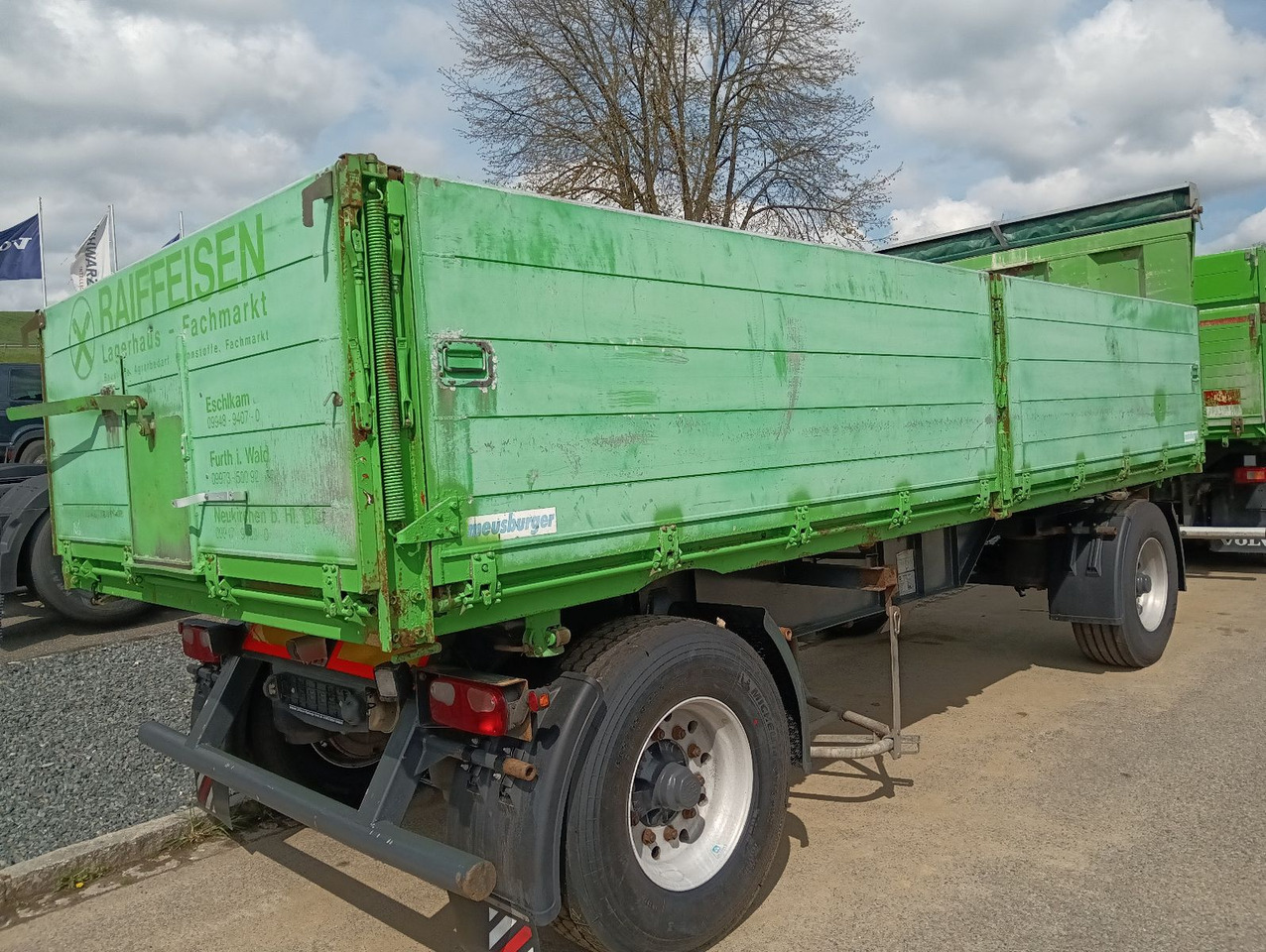 Meusburger 2-A 3-Seitenkipper 16m3 Getreide Alufelgen 4,6t - Prikolica istovarivača: slika 4 Meusburger 2-A 3-Seitenkipper 16m3 Getreide Alufelgen 4,6t - Prikolica istovarivača: slika 4