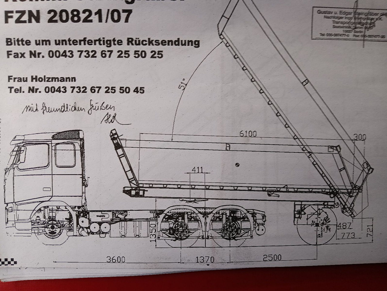 PRIMETZHOFER 1-A Lenksattel AluKippmu 4,25t 17m3 - Poluprikolica istovarivača: slika 3 PRIMETZHOFER 1-A Lenksattel AluKippmu 4,25t 17m3 - Poluprikolica istovarivača: slika 3