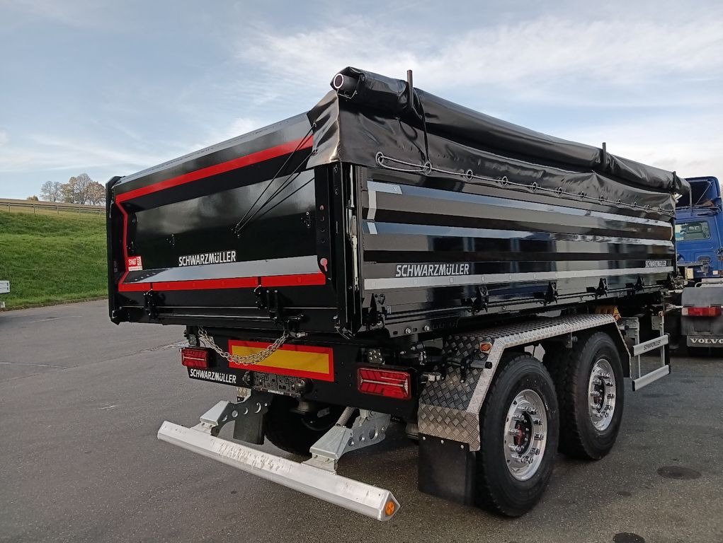 Schwarzmüller 2-A Tandem 3-Seitenkipper VollausstattungAlufelg - Prikolica istovarivača: slika 1 Schwarzmüller 2-A Tandem 3-Seitenkipper VollausstattungAlufelg - Prikolica istovarivača: slika 1
