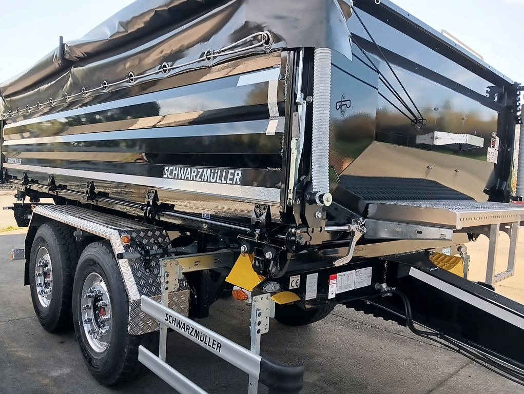 Schwarzmüller 2-A Tandem 3-Seitenkipper VollausstattungAlufelg - Prikolica istovarivača: slika 3 Schwarzmüller 2-A Tandem 3-Seitenkipper VollausstattungAlufelg - Prikolica istovarivača: slika 3